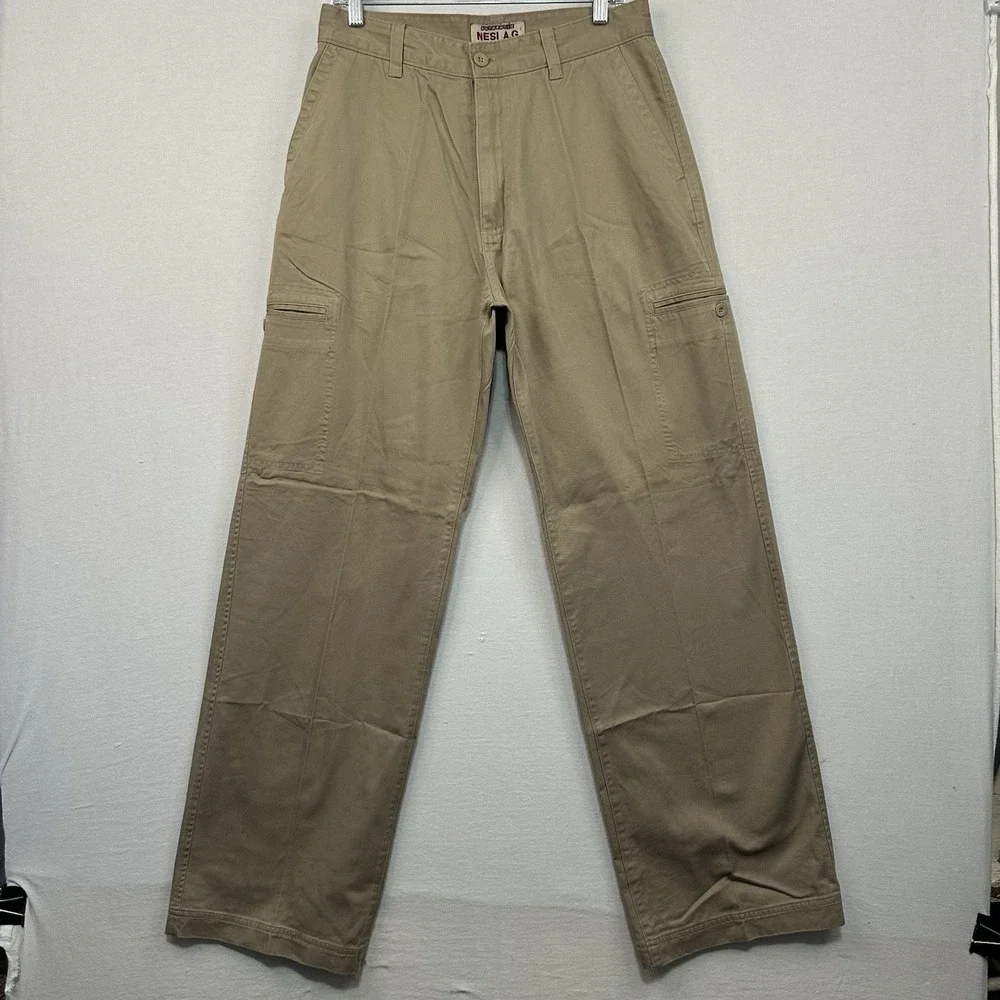 Nesi A.G.‎ Mens Khaki Cargo Pants NWT